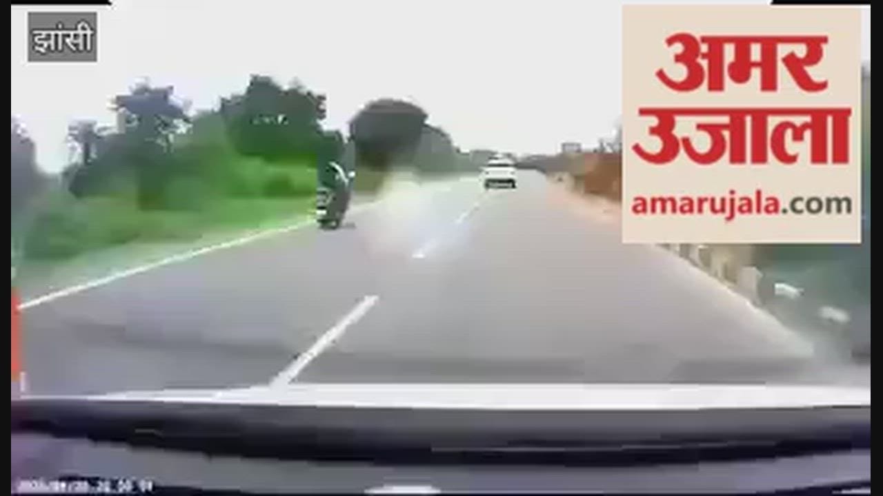 Aban's car seen airborne after hitting divider video from before the accident goes viral