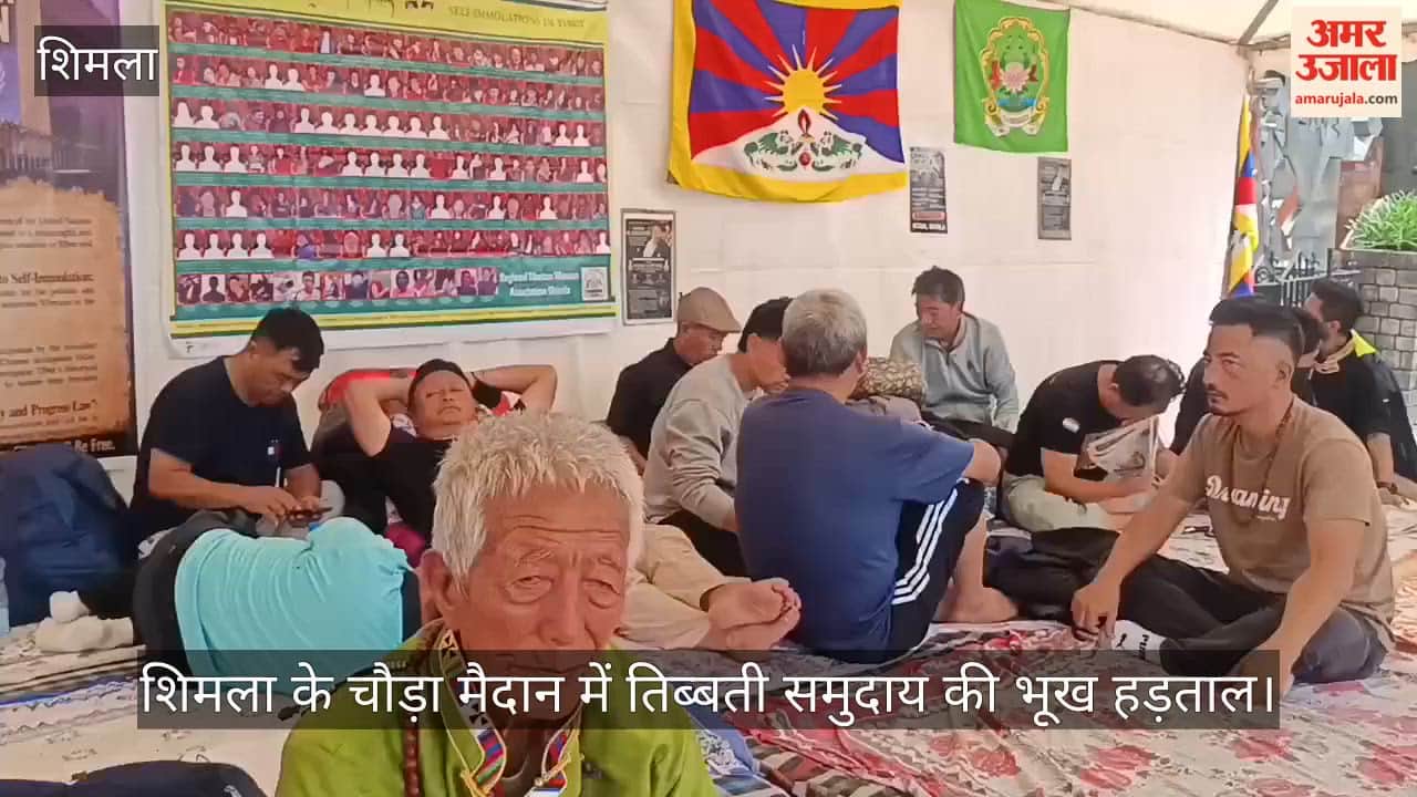 shimla tibetan community hunger strike tibetan culture china rules