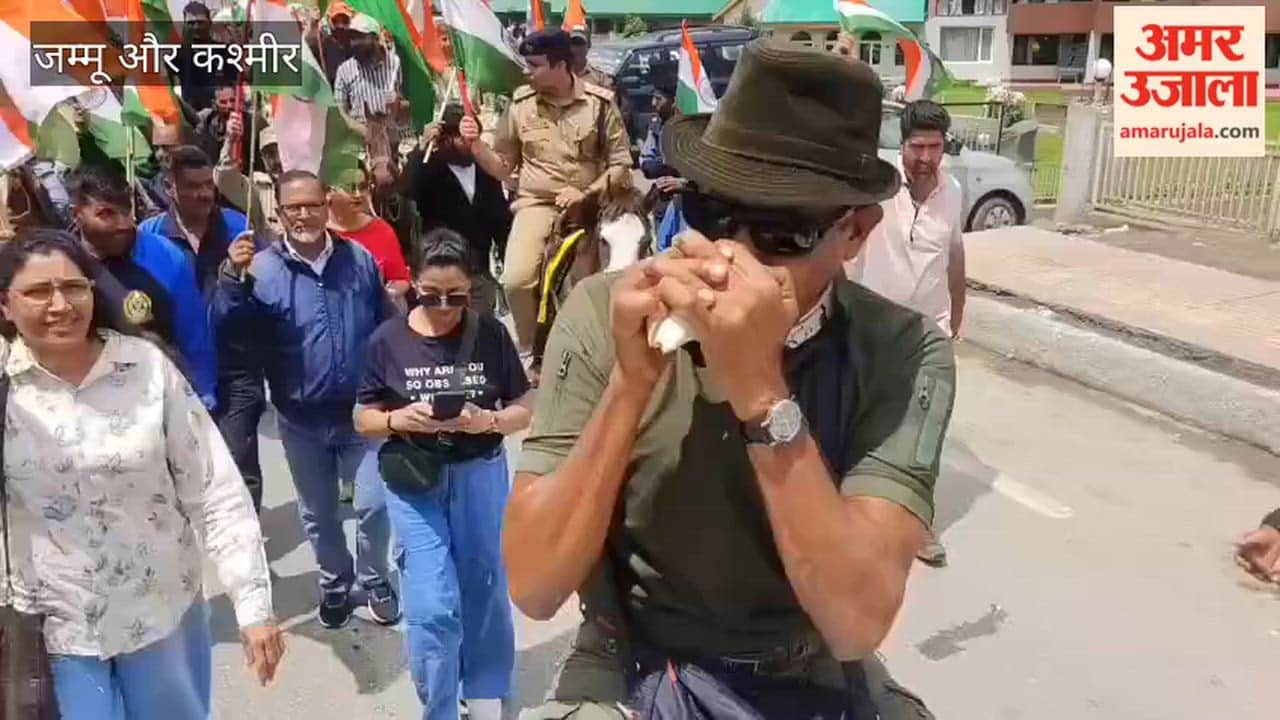 A mega Tiranga Pony Rally was organised in Sonamarg as part of the ongoing Independence Day celebrations