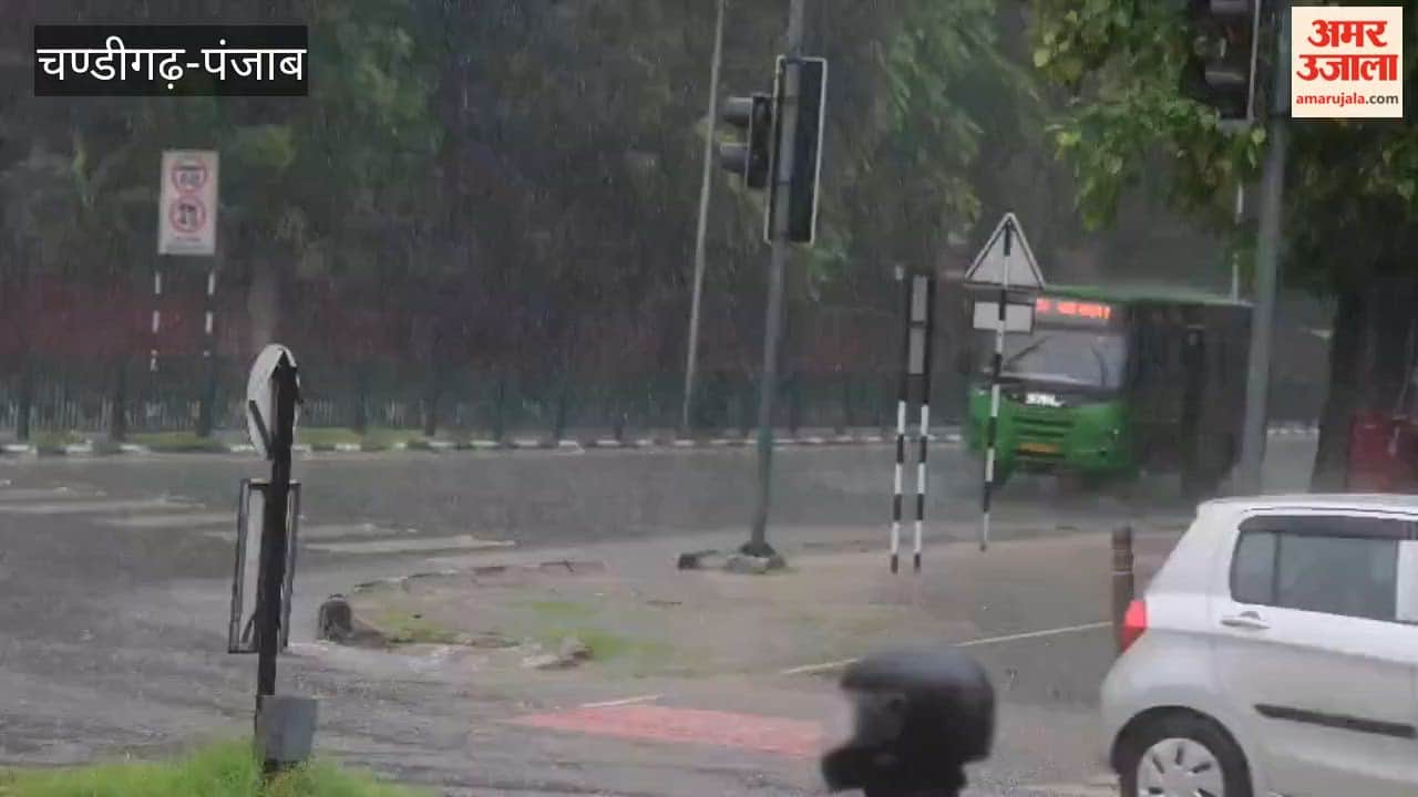 Rain in chandigarh