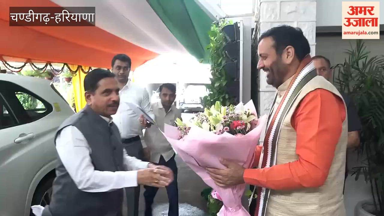 Chief Minister Nayab Saini met Union Agriculture Minister Shivraj Singh Chouhan.
