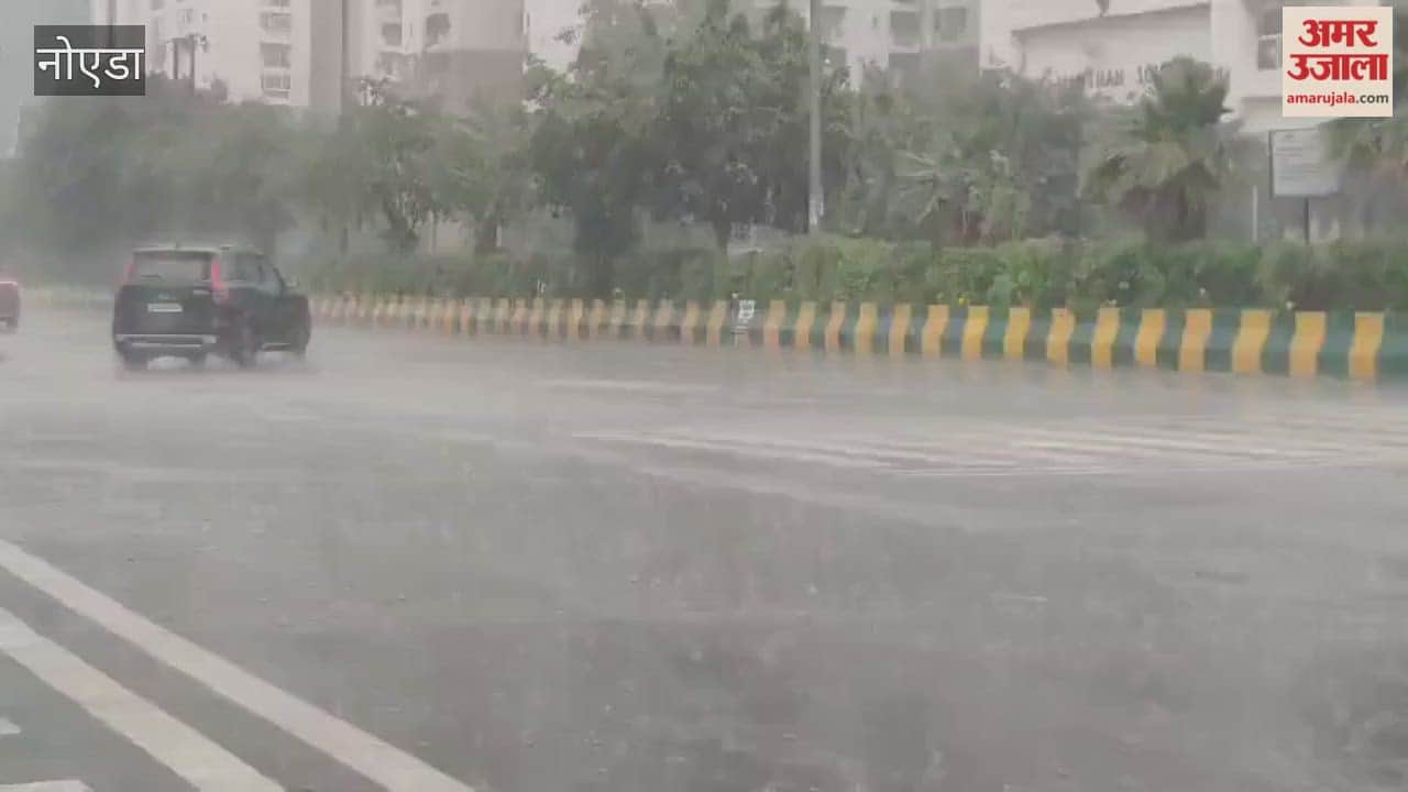 Noida Rain: Weather takes a turn following heavy rain in Noida