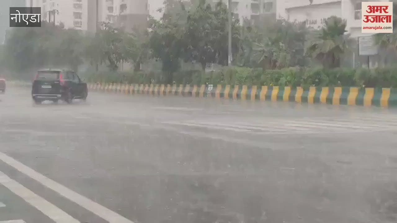 Noida Rain: Weather takes a turn following heavy rain in Noida
