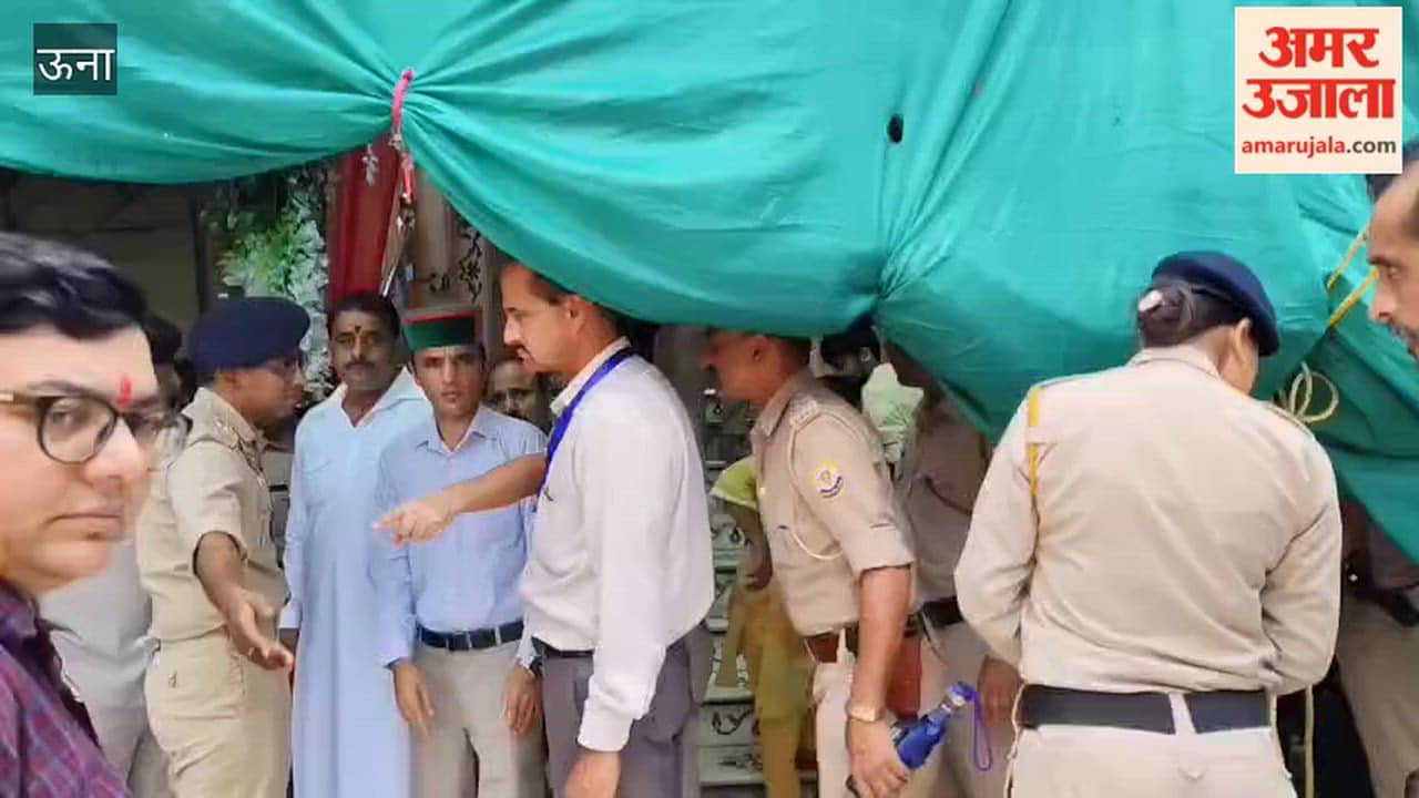 chintpurni sawan ashtami mela sp una sachin hiremath security inspection
