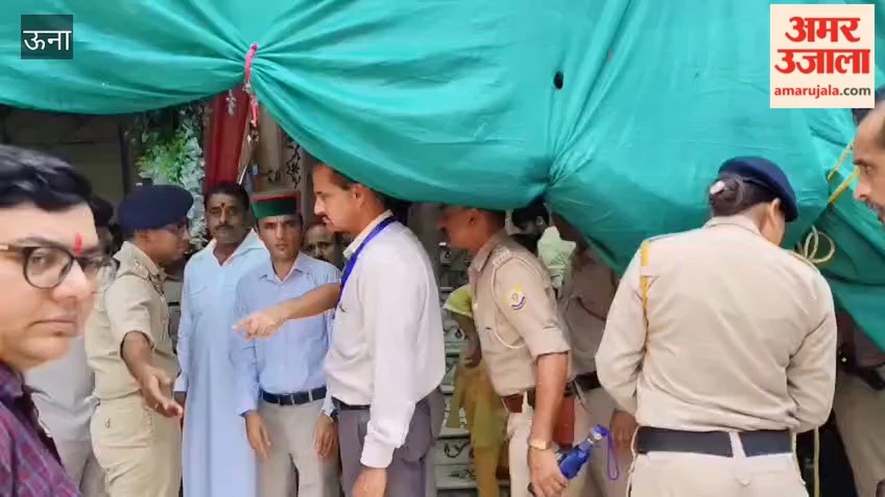 chintpurni sawan ashtami mela sp una sachin hiremath security inspection