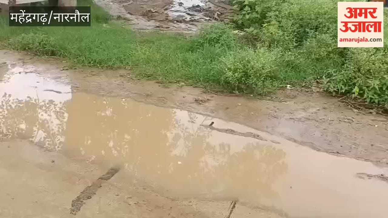 Bamanwas roads turn into rivers during rain; villagers demand a permanent solution.