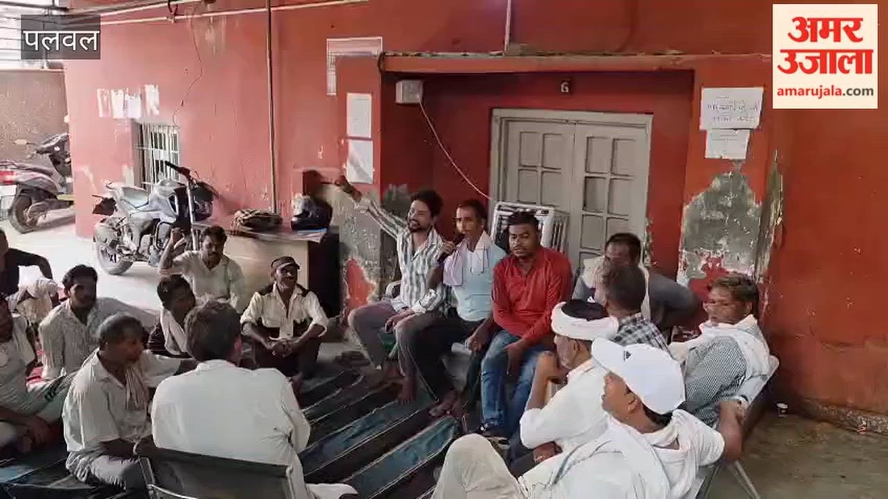 पलवल में मांगें पूरी नहीं होने पर नगरपालिका कर्मचारियों की हड़ताल नौवें दिन भी जारी