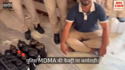 Nagaur Police Busts MDMA Factory, Seizes Drugs Worth Over Rs 100 Crore