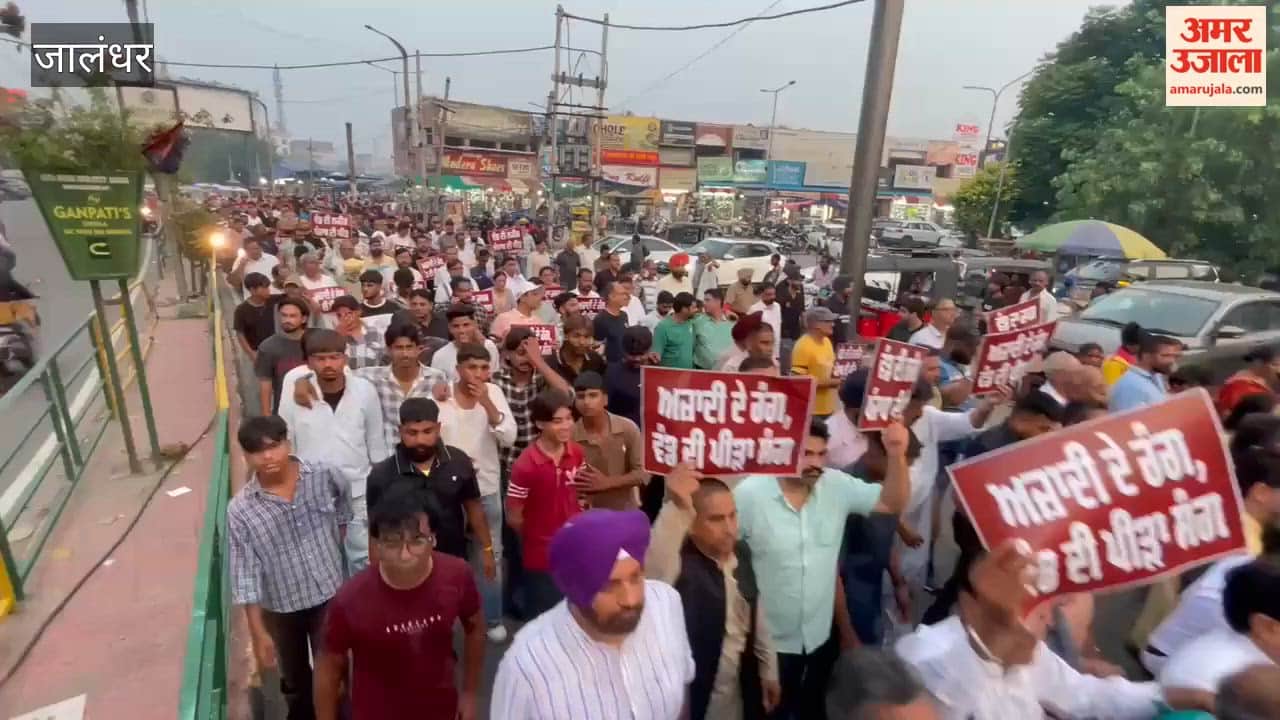 BJP holds silent march in Jalandhar on 'Partition Horrors Remembrance Day'; hundreds of workers pay tribute to martyrs and displaced persons