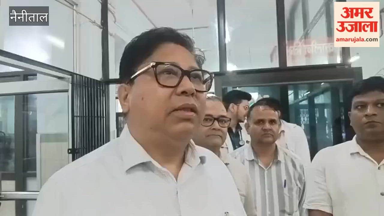 Newly appointed Director of Medical Education Dr. Ashutosh Sayana conducted a surprise inspection of STH and Government Medical College Haldwani