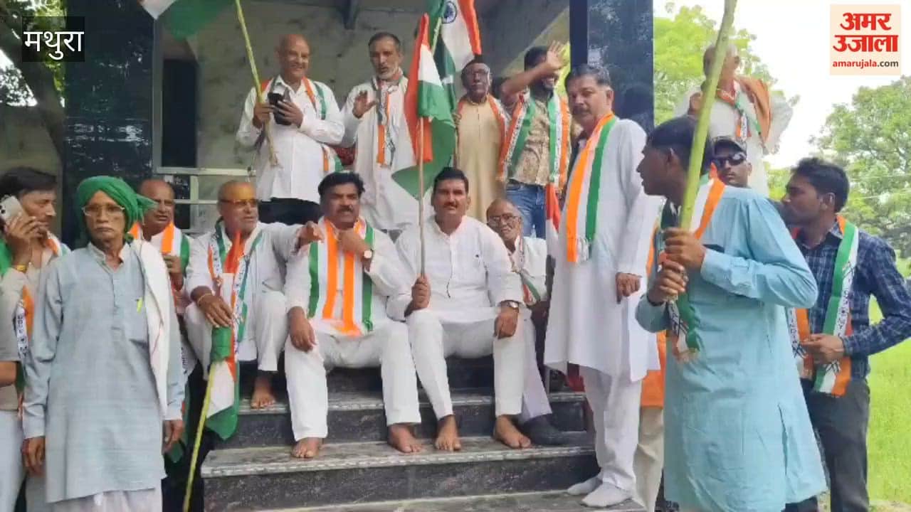 grand Tiranga Yatra was taken out in Baldev in Mathura