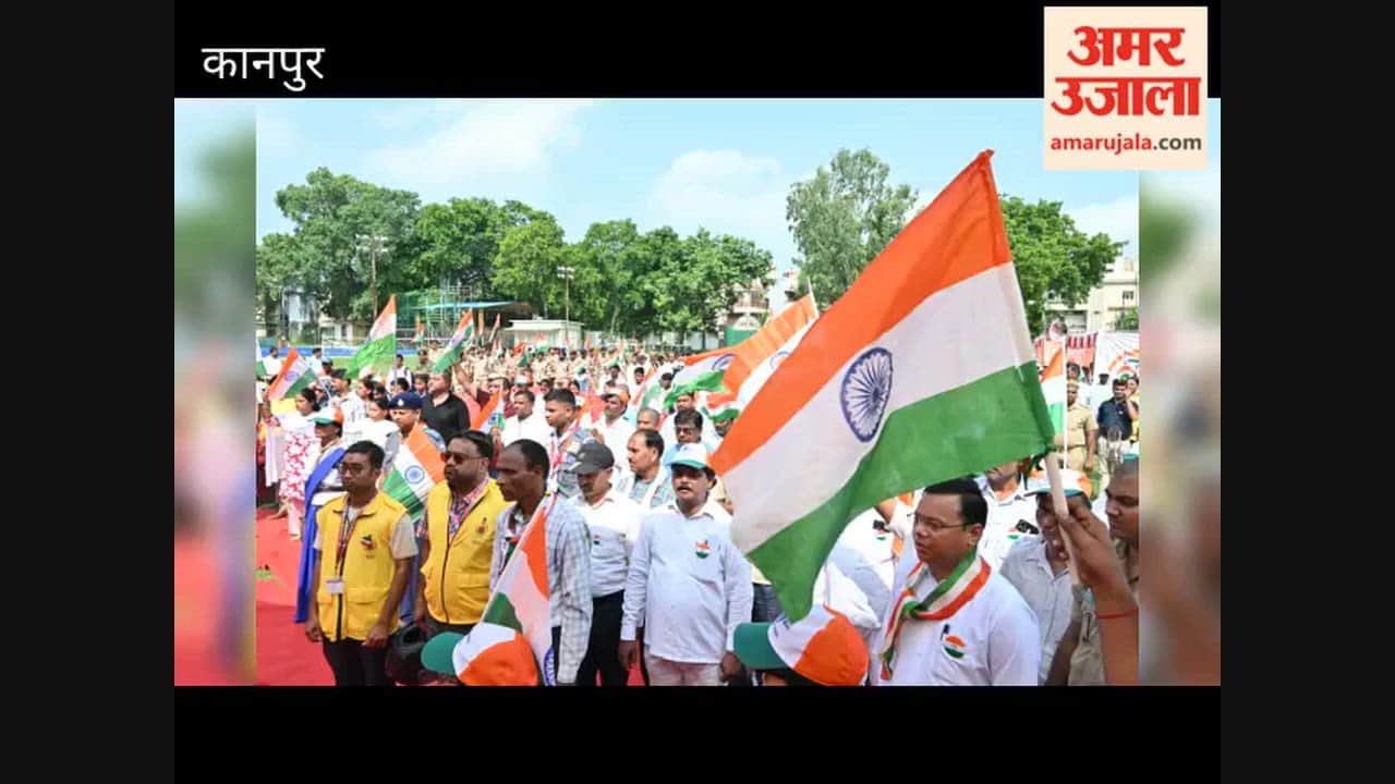 Kanpur: 'Tiranga Yatra' Resonates with Patriotism