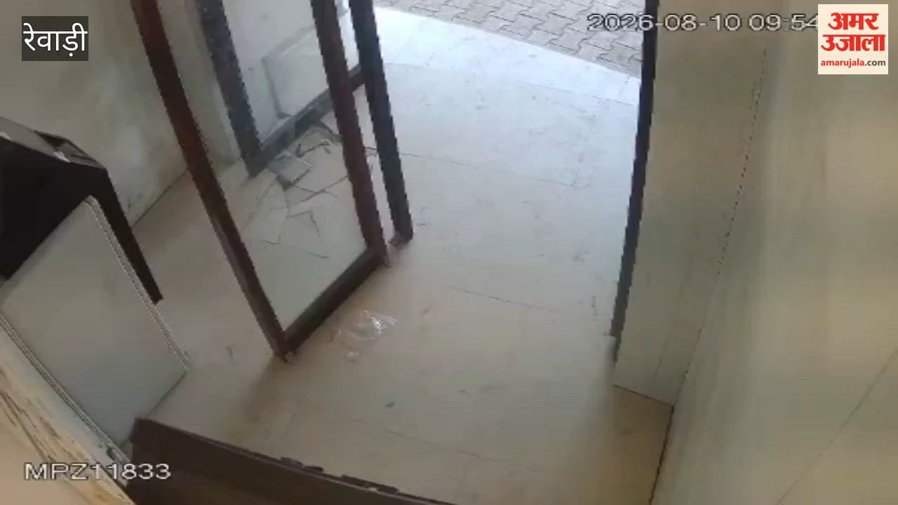Two girls caught on CCTV tampering with an ATM in Rewari.