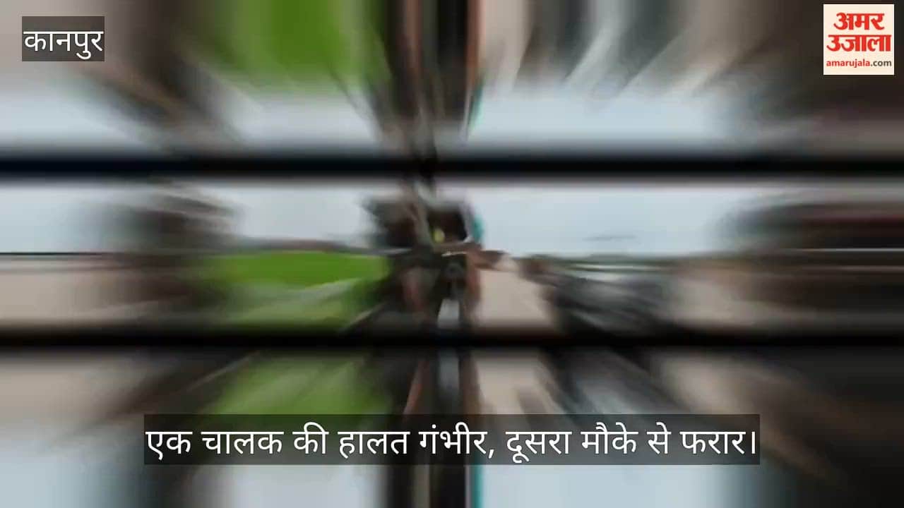 Kanpur Horrific road accident in Araul two trucks collide violently near Medua village