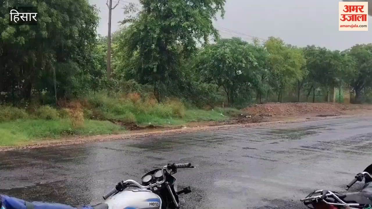 Relief from sultry heat; the weather turned pleasant with rain by midday.