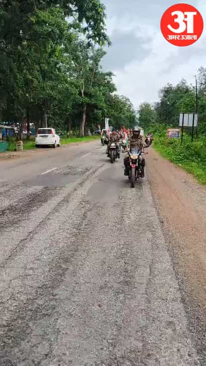Over 500 personnel took out a grand 'Tiranga Yatra' (Tricolour Rally) with 250 motorcycles, conveying the mess