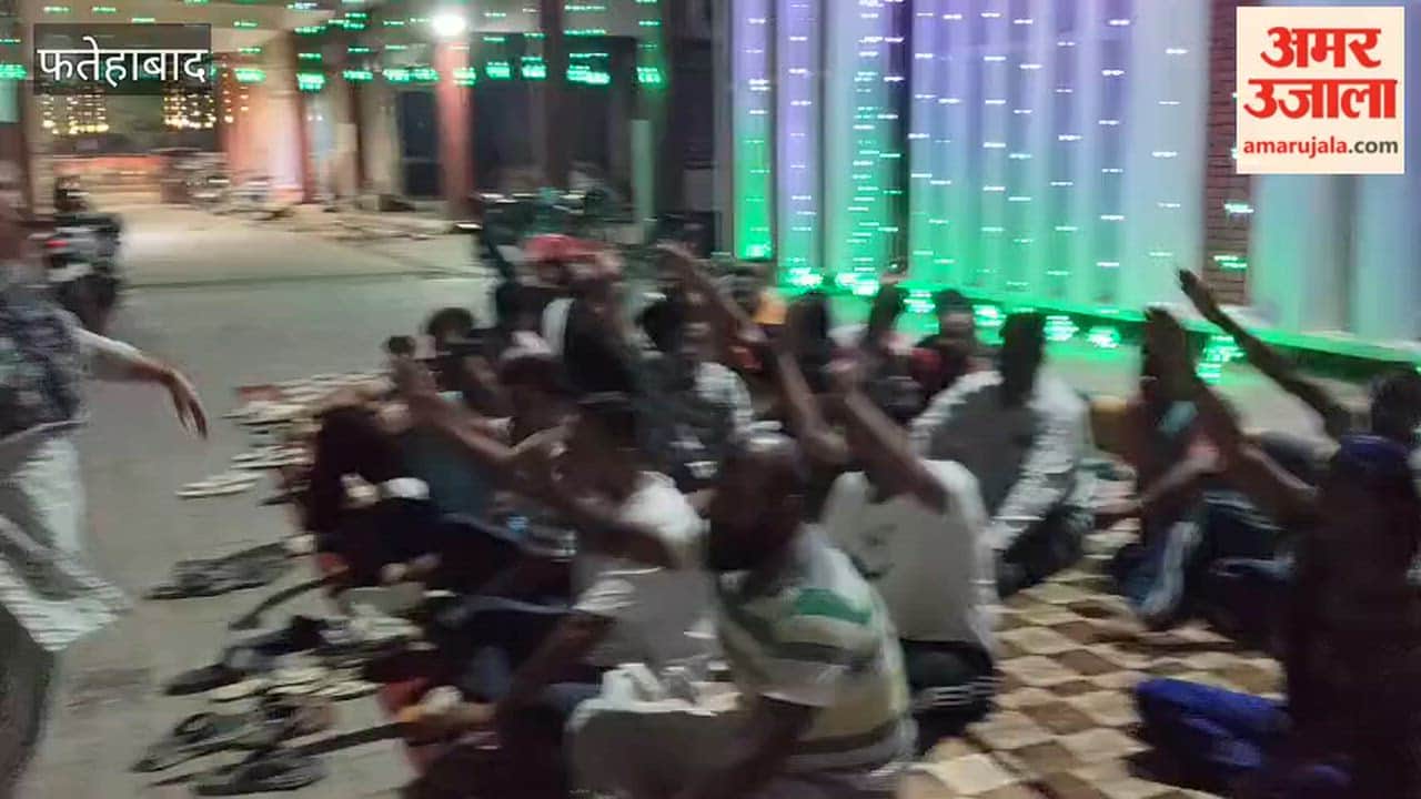 Sanitation workers in Fatehabad have started a sit-in protest at night as well.