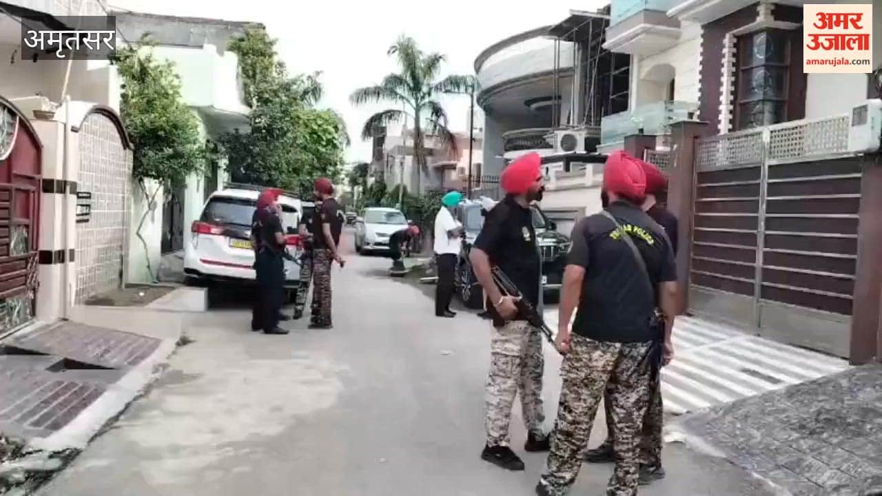 MLA Dhaliwal visits former Jathedar Giani Raghbir Singh's residence following a shooting incident outside.