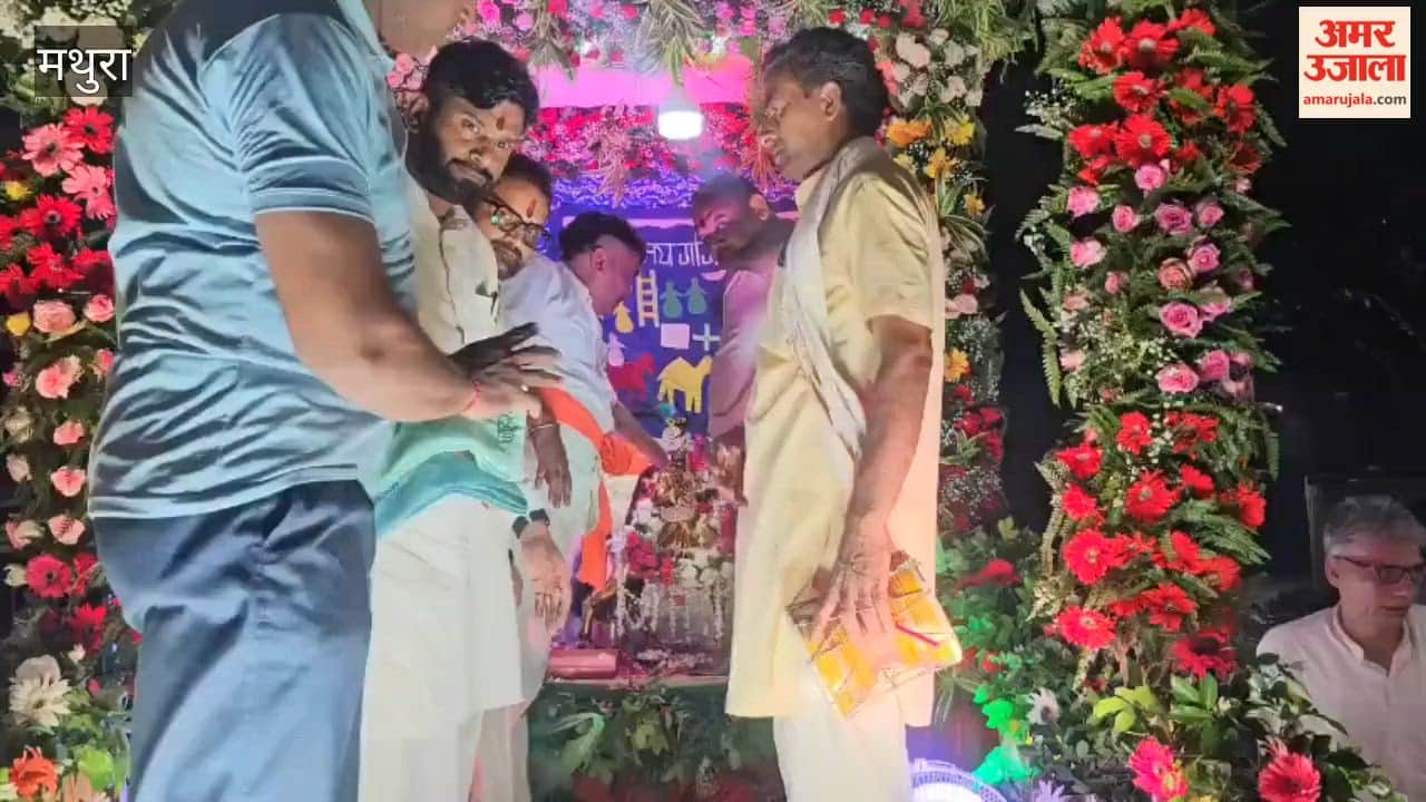 huge crowd of devotees gathered for procession of Jaharveer Gogaji