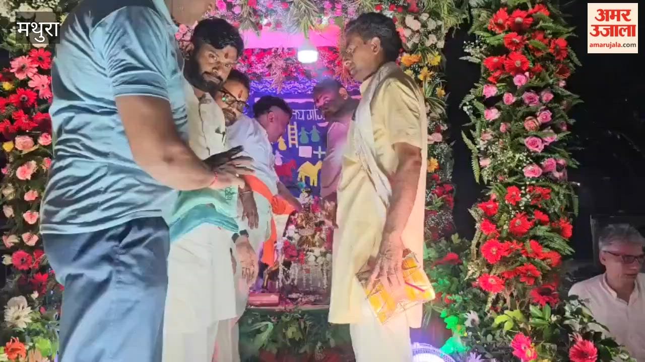 huge crowd of devotees gathered for procession of Jaharveer Gogaji