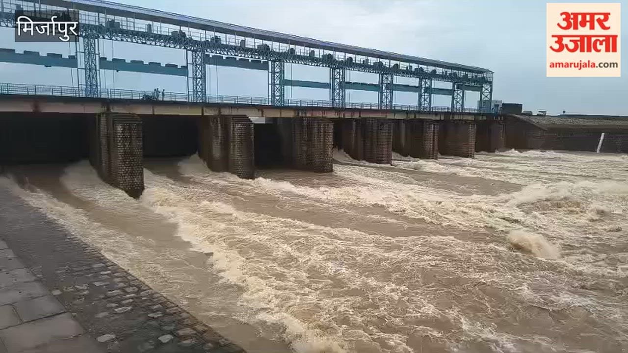 Adwa Dam gates opened in Mirzapur; Kotarnath Temple submerged; movement disrupted