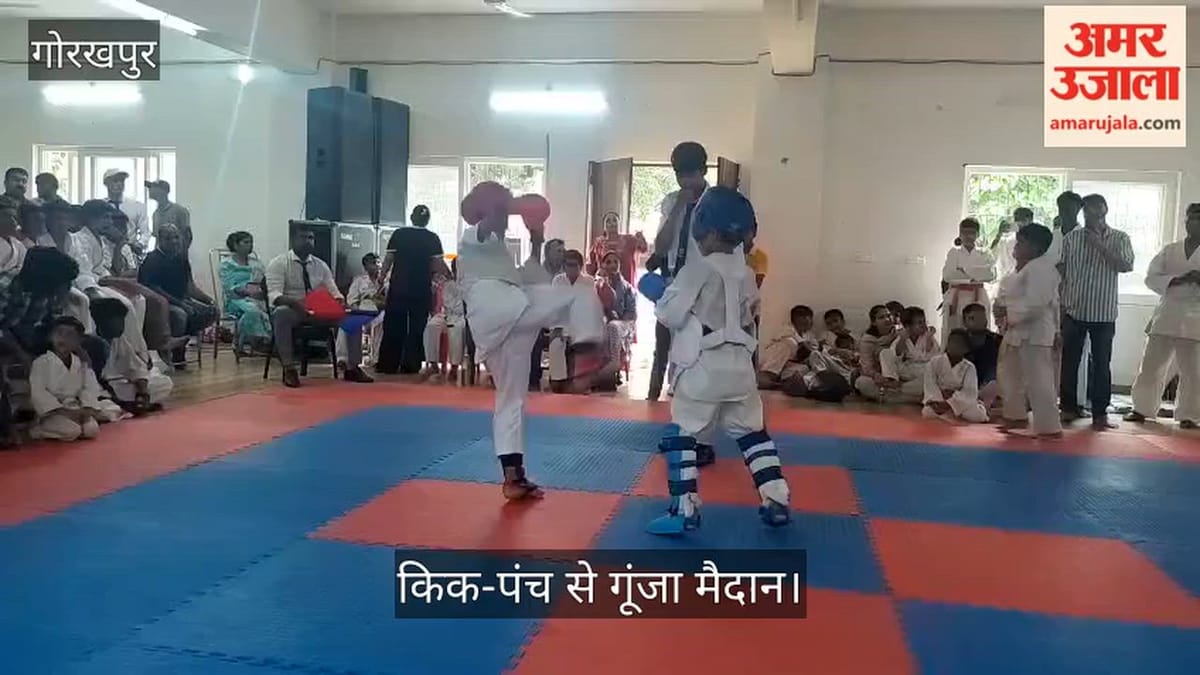 गोरखनाथ में द्वितीय ओपन कराटे डिस्ट्रिक्ट टूर्नामेंट हुआ आयोजित