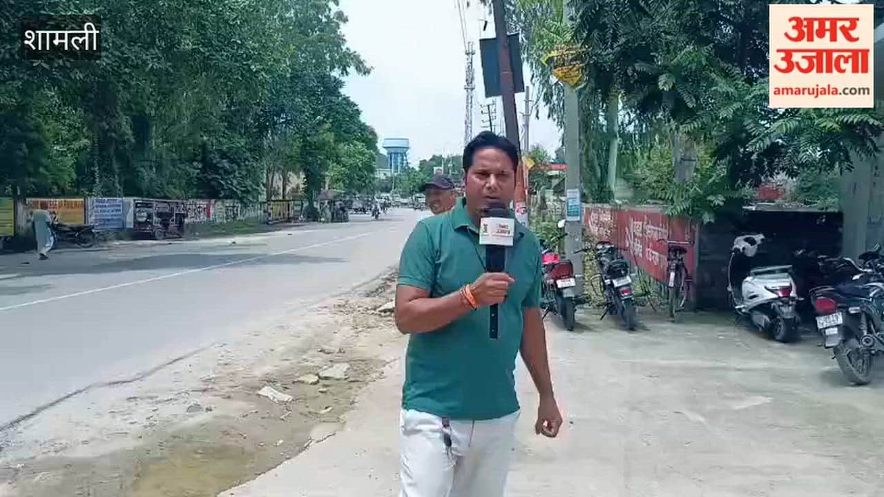 Shamli: VV PG College's library is located across the road; students are frequently getting injured after being hit by speeding vehicles.