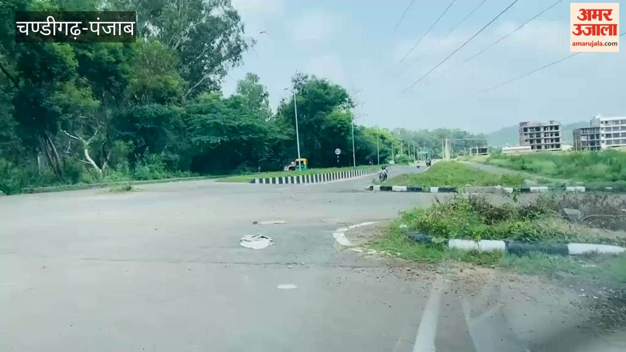 Construction of a new 5-km-long road on the Chandigarh-Panchkula border.
