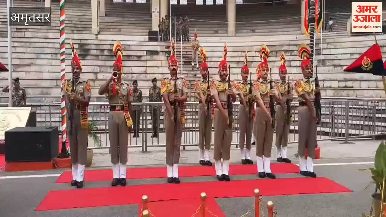 80th Independence Day celebrated with great fanfare at the Attari-Wagah border.