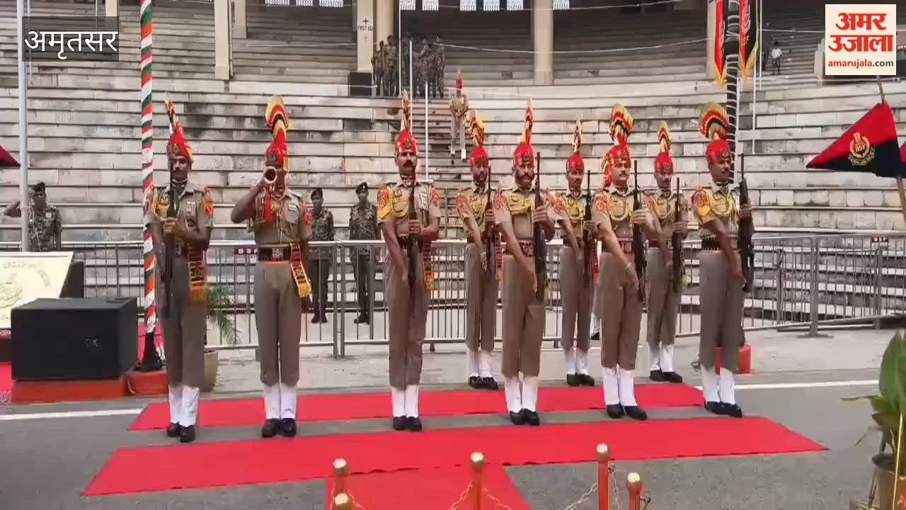 80th Independence Day celebrated with great fanfare at the Attari-Wagah border.