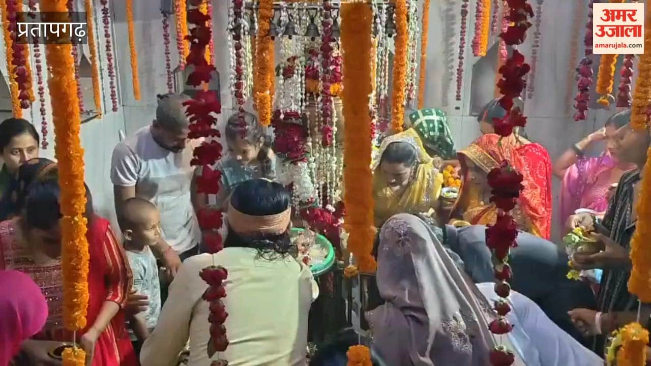 Crowds throng Rinku for a glimpse of Lord Shiva; chants of devotion fill the air.