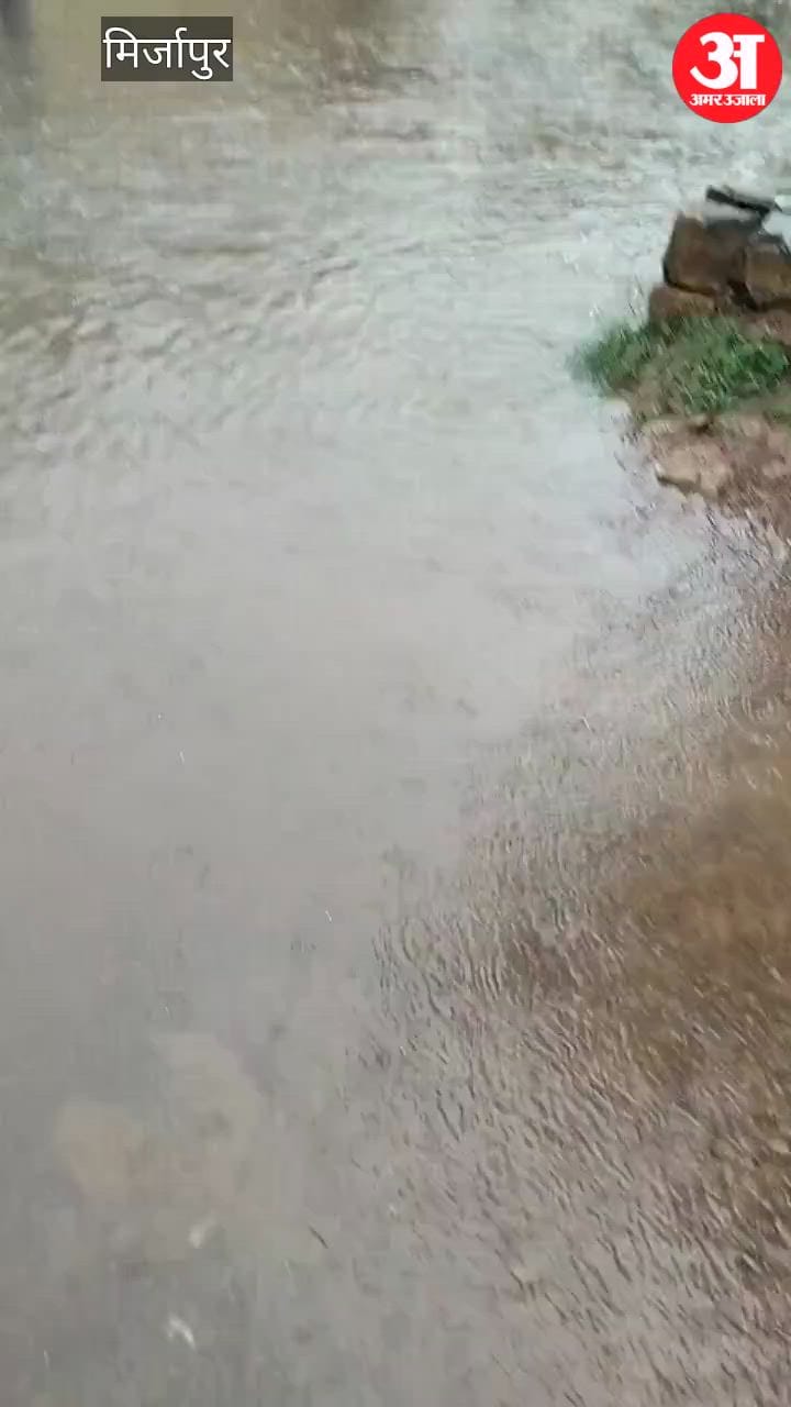 अदवा बांध का गेट खुलने से हलिया बाजार में घुसा पानी, VIDEO