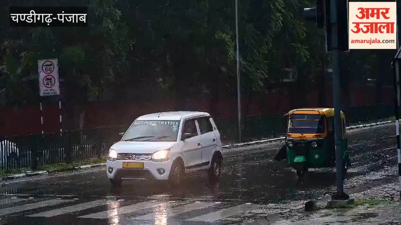 Rain in Chandigarh