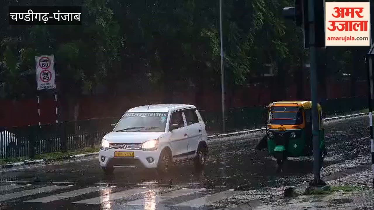 Rain in Chandigarh