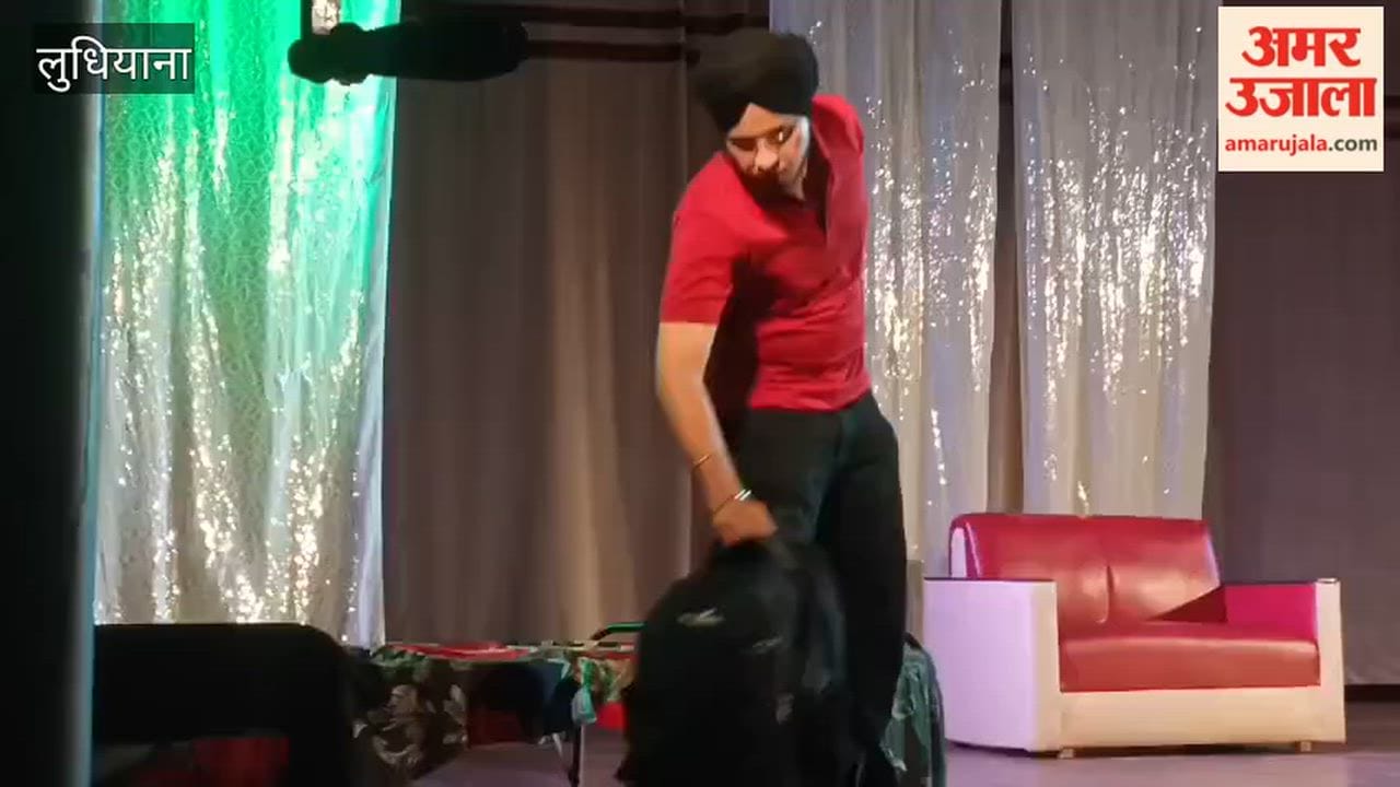 Punjabi social play 'Tapash' staged at SCD Government College, Ludhiana.