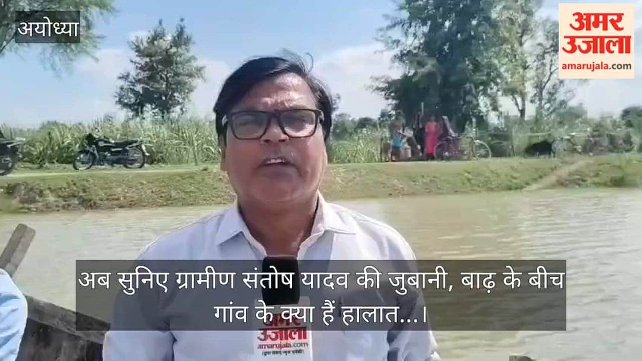 VIDEO: बाढ़ के बीच कैथी माझां में खराब सोलर लाइटें बनीं मुसीबत, पशुओं के चारे की मुश्किल बढ़ी