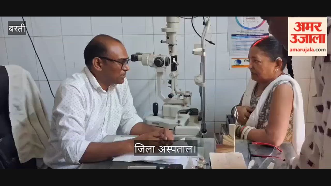 Equipment for measuring eye pressure and spectacle power is out of order; patients are facing inconvenience.