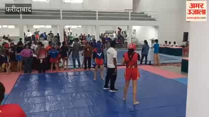 Faridabad. Faridabad's Anvesha won a silver medal at the Wushu competition in Hisar.