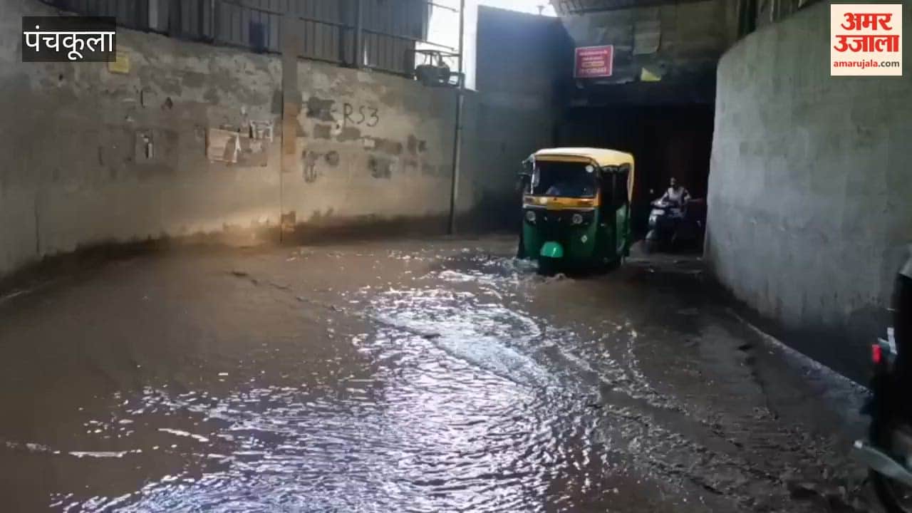 Heavy rain in Panchkula