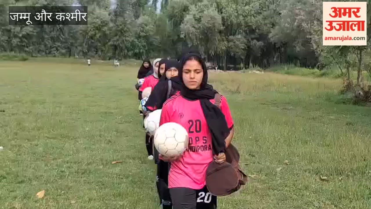 Daughters leap from rural Kashmir to national football