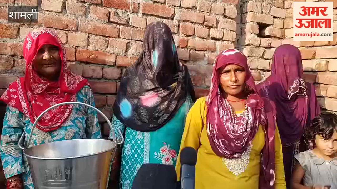 Shamli: Villagers Protest Over Handpump Defunct for a Month in Bidoli Sadat