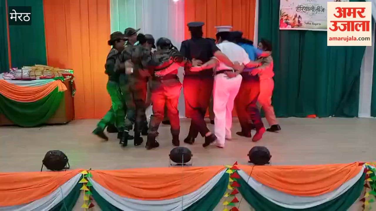 Meerut: Inner Wheel Club Celebrates Teej Festival with Dance and Patriotic Songs