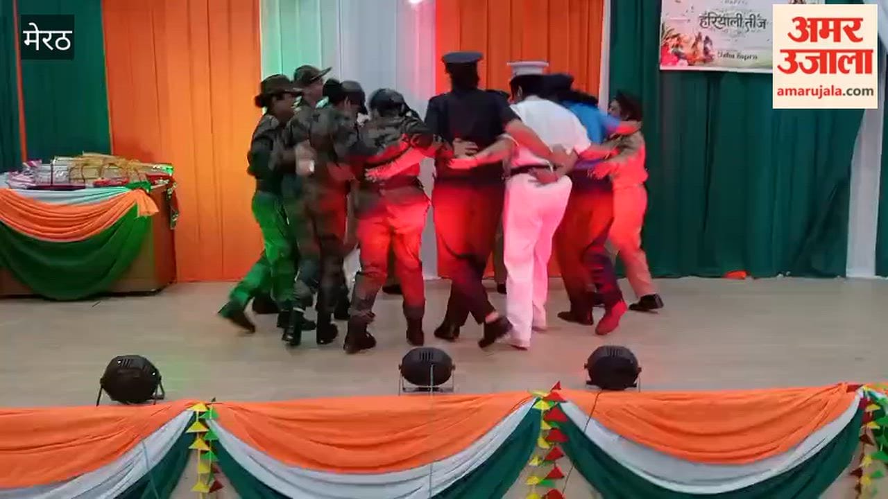 Meerut: Inner Wheel Club Celebrates Teej Festival with Dance and Patriotic Songs