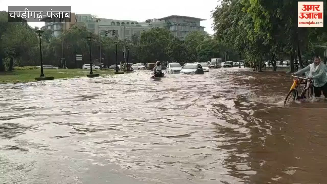 JW Marriott Hotel flooded after rain