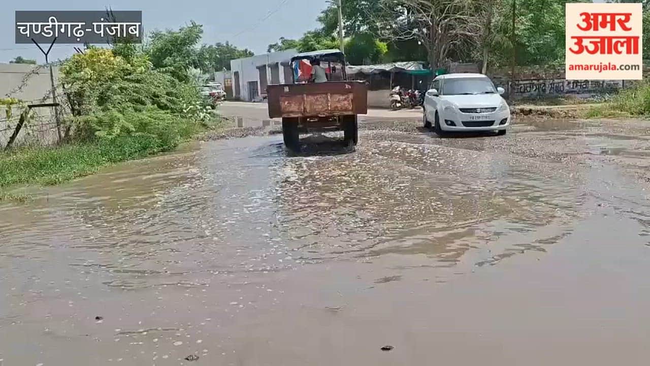 Villagers staged a protest in Faridkot over sewage water spilling onto the road.