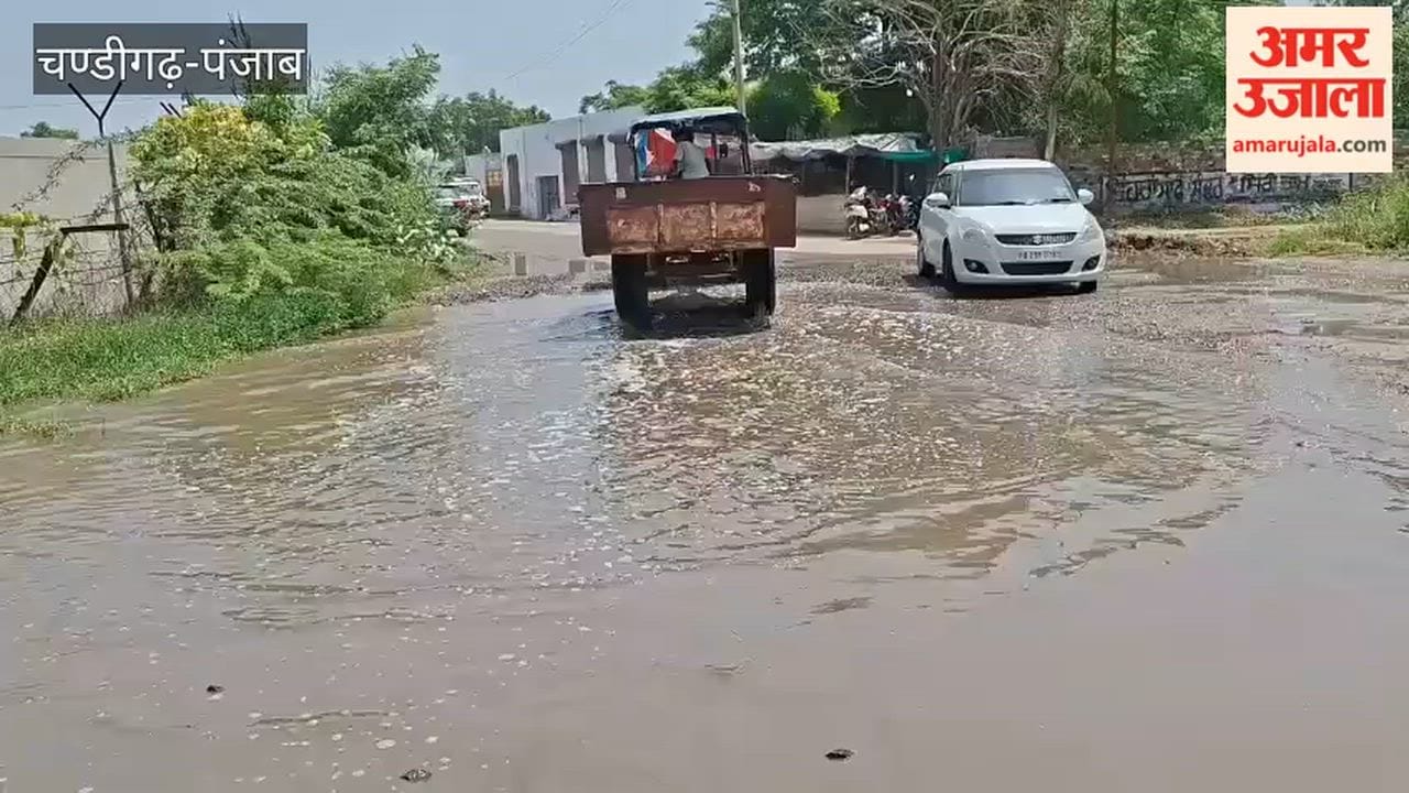Villagers staged a protest in Faridkot over sewage water spilling onto the road.