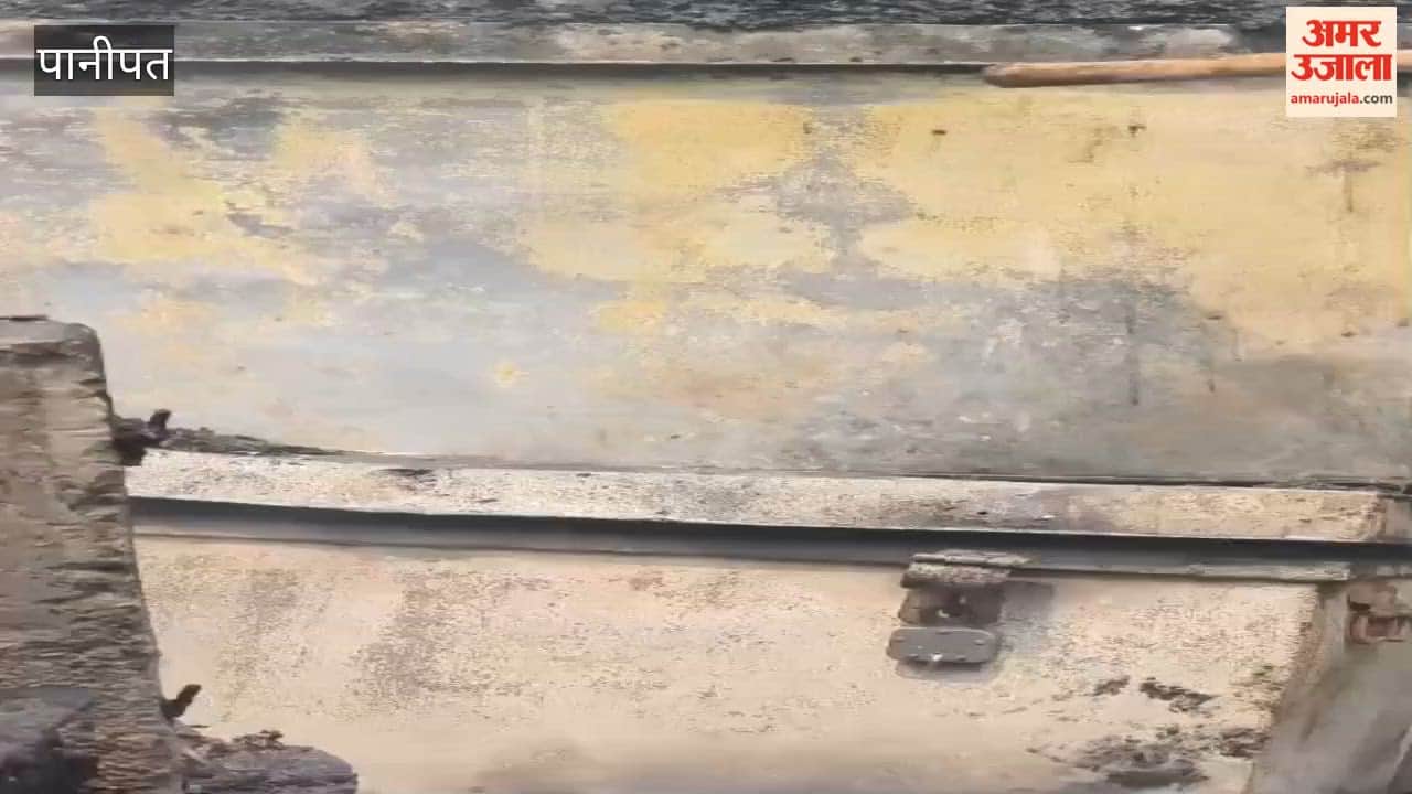 Fire breaks out at a nursery near the Chandni Bagh police station in Panipat due to a cylinder explosion.