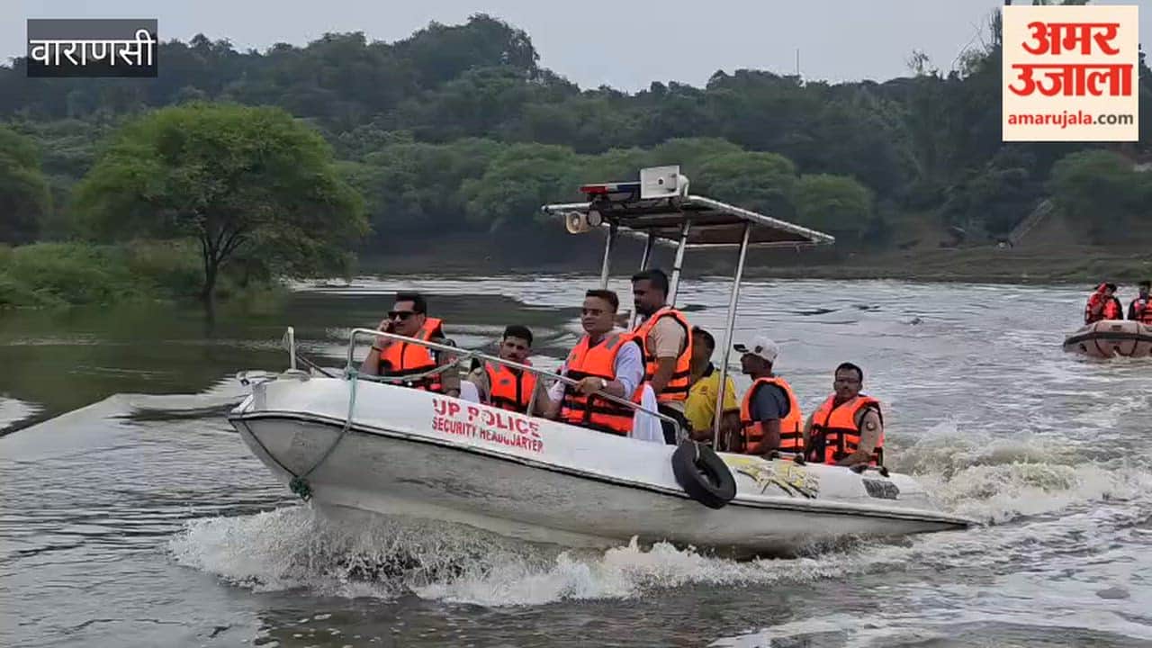 CP and DM visit flood-affected areas of Varanasi