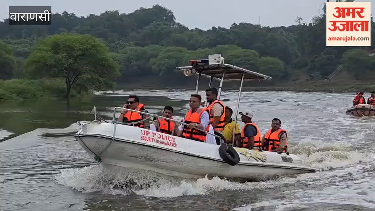 CP and DM visit flood-affected areas of Varanasi