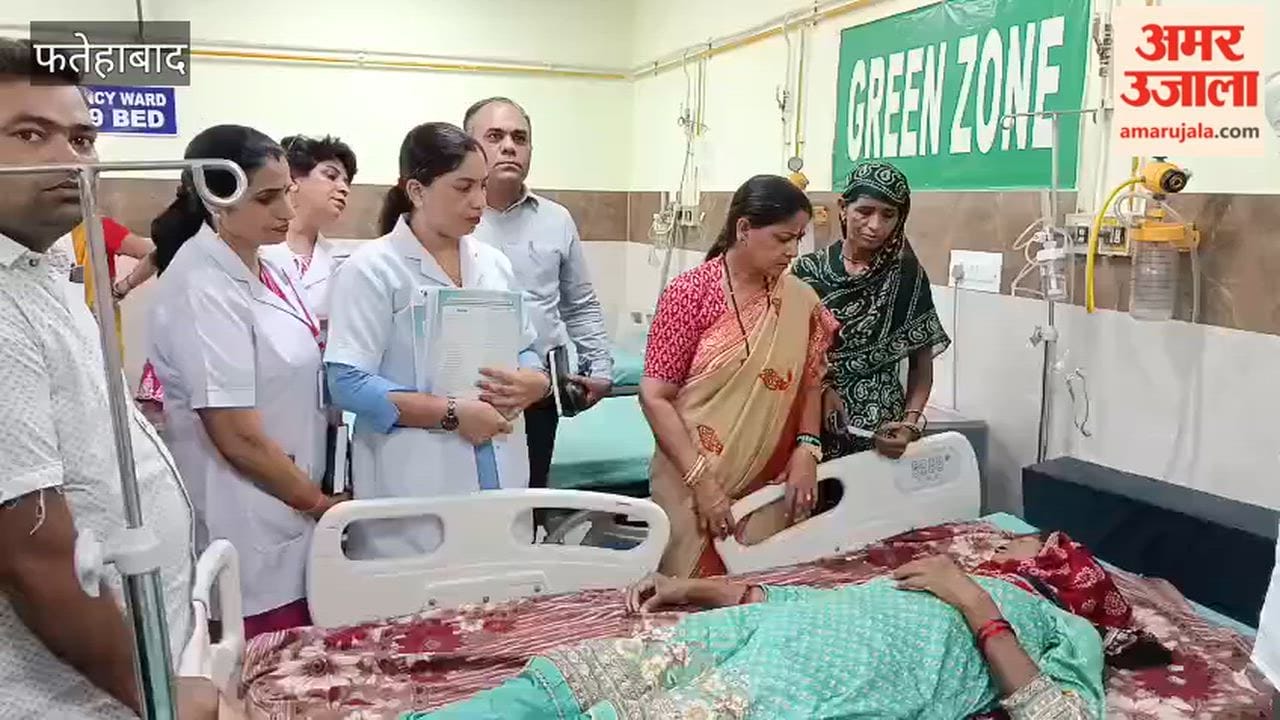 The Vice-Chairperson of the Commission inspected the arrangements at the women's police station and the civil hospital.